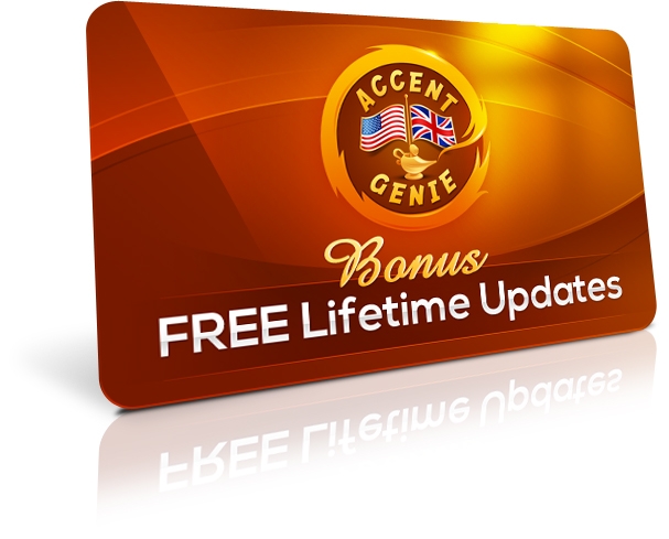 Accent Genie Free Lifetime Updates